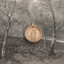 Load image into Gallery viewer, Wax Seal Charm Initial O - wax seal jewelry pendant alphabet charms Letter O - RQP Studio
