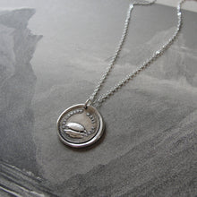 Load image into Gallery viewer, Tortoise Wax Seal Necklace - Patience antique wax seal jewelry French turtle charm motto Slow and Sure - RQP Studio