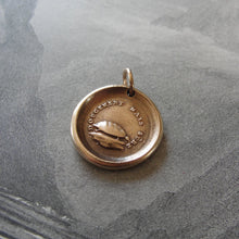 Load image into Gallery viewer, Tortoise Wax Seal Charm - antique wax seal jewelry pendant Turtle Slow And Sure Patience - RQP Studio
