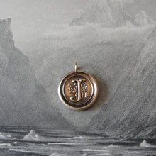 Load image into Gallery viewer, Wax Seal Charm Initial J - wax seal jewelry pendant alphabet charms Letter J - RQP Studio