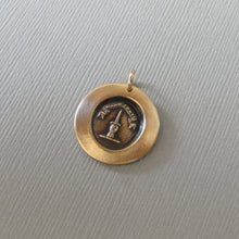 Load image into Gallery viewer, With A Strong Hand - Wax Seal Pendant Dagger Antique Bronze Jewelry