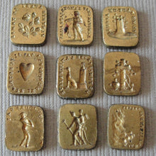 Load image into Gallery viewer, Antique French Multi Wax Seal Set with 19 double sided seal matrices