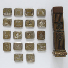 Load image into Gallery viewer, Antique French Multi Wax Seal Set with 18 double sided seals - RQP Studio