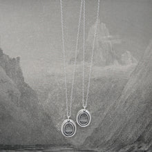 Load image into Gallery viewer, Further Beyond - Silver Sun Wax Seal Necklace - Surpass Your Limits