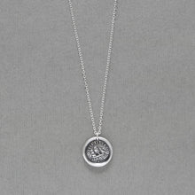 Load image into Gallery viewer, Such Is Life Wax Seal Necklace - Silver Ship Wax Seal Jewelry Three Masted Rigger
