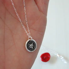 Load image into Gallery viewer, Silver Fox Mask Wax Seal Necklace - Wisdom Wit