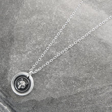 Load image into Gallery viewer, Silver Fox Mask Wax Seal Necklace - Wisdom Wit