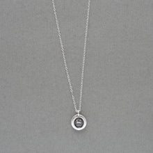 Load image into Gallery viewer, Miniature Lamb of God - Silver Agnus Dei Wax Seal Necklace