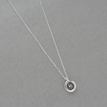 Load image into Gallery viewer, Miniature Lamb of God - Silver Agnus Dei Wax Seal Necklace