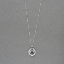 Load image into Gallery viewer, Pheon Broad Arrow - Silver Wax Seal Necklace - Wit and Strength Symbol