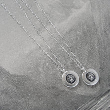 Load image into Gallery viewer, Miniature Unicorn Silver Wax Seal Necklace - Strength Courage Symbol