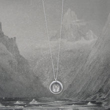 Load image into Gallery viewer, I Am Who I Am - Silver Wax Seal Necklace - Truth In Mirror