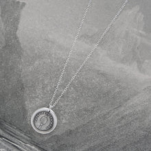Load image into Gallery viewer, I Am Who I Am - Silver Wax Seal Necklace - Truth In Mirror