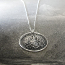 Load image into Gallery viewer, Silver Phoenix Necklace - Rise Again From The Ashes - Mythical Phoenix - RQP Studio