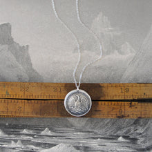 Load image into Gallery viewer, Silver Phoenix Necklace - Rise Again From The Ashes - Mythical Phoenix - RQP Studio