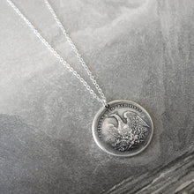 Load image into Gallery viewer, Silver Phoenix Necklace - Rise Again From The Ashes - Mythical Phoenix - RQP Studio