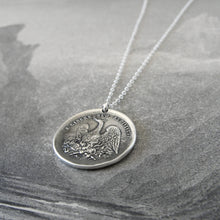 Load image into Gallery viewer, Silver Phoenix Necklace - Rise Again From The Ashes - Mythical Phoenix - RQP Studio
