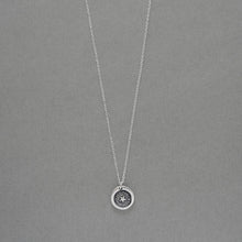 Load image into Gallery viewer, Star Wax Seal Necklace - Truth And Honor Antique Silver Jewelry North Star