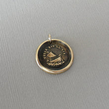 Load image into Gallery viewer, Such Is Life Wax Seal Charm Boat - Antique Bronze Ship Jewelry Pendant Sailboat Nautical