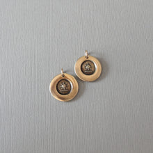 Load image into Gallery viewer, Sun Wax Seal Charm - Antique Bronze Jewelry Pendant Glory And Splendor
