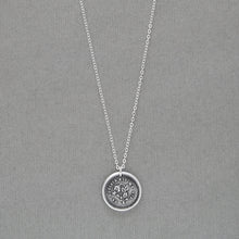 Load image into Gallery viewer, Wax Seal Necklace Your Sweetness Is My Life - Silver Rose Wax Seal Jewelry
