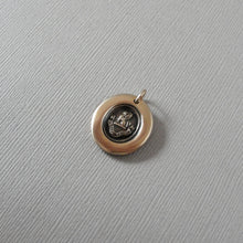 Load image into Gallery viewer, Griffin Wax Seal Pendant - To The Brave Reward - antique wax seal jewelry Strength Courage Boldness