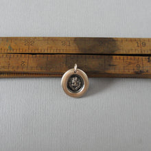 Load image into Gallery viewer, Griffin Wax Seal Pendant - To The Brave Reward - antique wax seal jewelry Strength Courage Boldness
