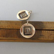 Load image into Gallery viewer, Together For Ever Wax Seal Pendant - Everlasting Love Antique Bronze Jewelry