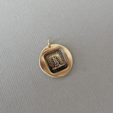 Load image into Gallery viewer, Together For Ever Wax Seal Pendant - Everlasting Love Antique Bronze Jewelry