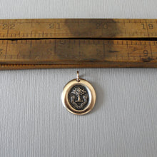 Load image into Gallery viewer, Why Wish For What You Have - Tree of Life Antique Bronze Wax Seal Pendant Jewelry Pelican Piety