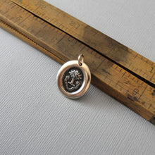 Load image into Gallery viewer, Why Wish For What You Have - Tree of Life Antique Bronze Wax Seal Pendant Jewelry Pelican Piety