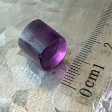 Load image into Gallery viewer, Antique Georgian Intaglio Seal - Grow Don't Change Motto, 1800's Purple Tassie Paste
