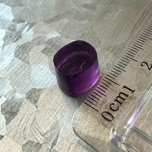 Load image into Gallery viewer, Antique Georgian Intaglio Seal - Grow Don't Change Motto, 1800's Purple Tassie Paste
