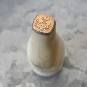 Wax Seal Stamp Either Peace Or War Latin Motto Remake of Antique 19th Century Wax Seal Crest