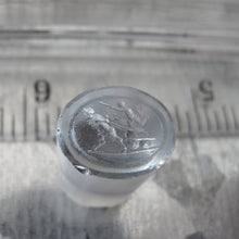 Load image into Gallery viewer, Antique Georgian Intaglio Seal - Cupid and Devil, 1800's Glass Paste
