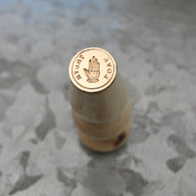 Load image into Gallery viewer, Love Truth Wax Seal Stamp With Heart In Hand - Replica of Antique 19th Century Motto Seal
