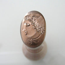 Load image into Gallery viewer, Medusa Wax Seal Stamp - Replica of Antique 18th Century Wax Seal
