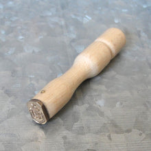 Load image into Gallery viewer, Star and Cross Wax Seal Stamp - Remake of Antique 19th Century Latin Motto Wax Seal Crest
