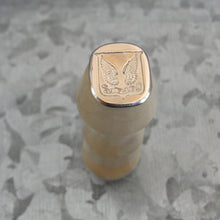 Load image into Gallery viewer, Wings Wax Seal Stamp - Remake of Antique 19th Century Motto Wax Seal Mount Up
