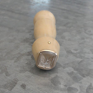 Wings Wax Seal Stamp - Remake of Antique 19th Century Motto Wax Seal Mount Up