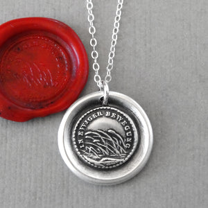 The antique wax seal used in creating this charm dates back to the beginning of the 1800’s, it originates from France.