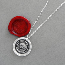 Load image into Gallery viewer, The antique wax seal used in creating this charm dates back to the beginning of the 1800’s, it originates from France.

