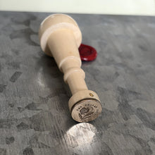 Load image into Gallery viewer, Pansy #2 Wax Seal Stamp - Remake of Antique 19th Century Wax Seal French Motto
