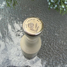 Load image into Gallery viewer, Pansy Wax Seal Stamp - Remake of Antique 19th Century Wax Seal French Motto
