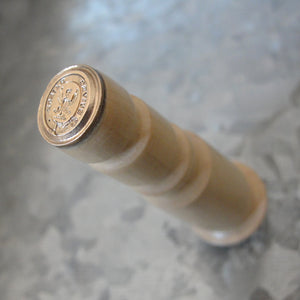 Spread Eagle Wax Seal Stamp - Remake of Antique 19th Century Latin Motto Wax Seal Follow Reason As Your Guide