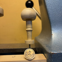 Load image into Gallery viewer, Wolf Wax Seal Stamp - Remake of Antique Wax Seal, Who Endures Conquers motto
