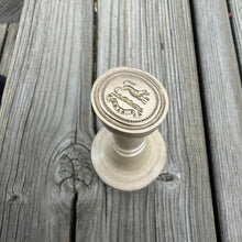 Load image into Gallery viewer, Wolf Wax Seal Stamp - Remake of Antique 19th Century Wax Seal Motto I Dare
