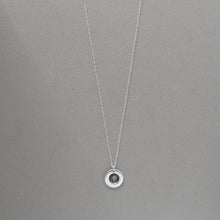 Load image into Gallery viewer, Tiny Fox Mask Wax Seal Necklace In Silver Symbolizing Wisdom Wit - RQP Studio
