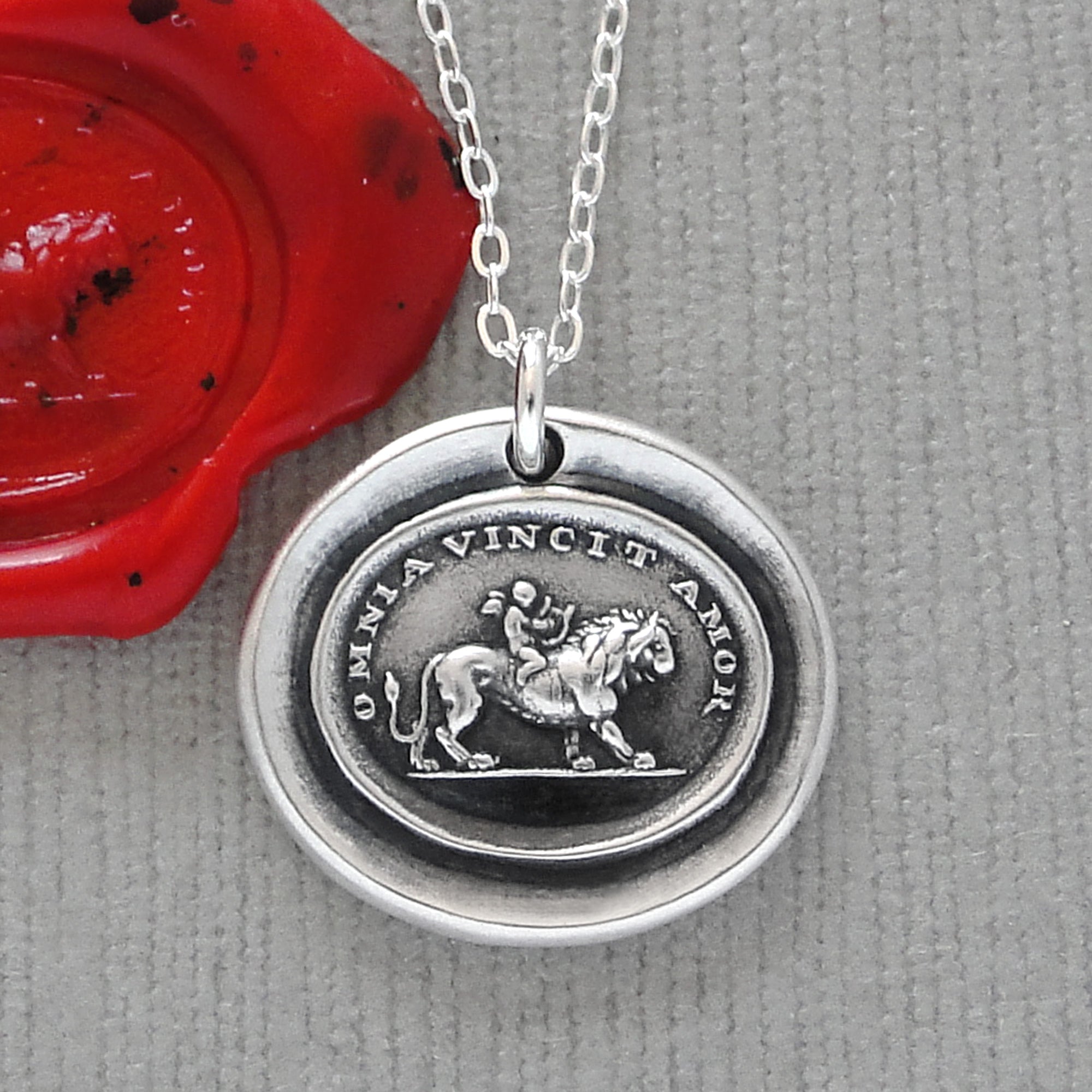 【VINTAGE HOLLYWOOD】Vintage Seal Necklace_VH2478NE070M VINTAGE HOLLYWOOD】Vintage Seal Necklace_VH2478NE070M