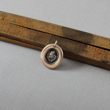 Load image into Gallery viewer, Griffin Wax Seal Pendant - To The Brave Reward - antique wax seal jewelry Strength Courage Boldness
